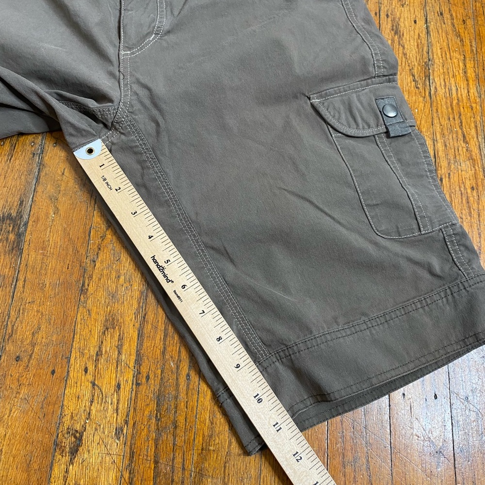 Kuhl Splash Vintage Patina Dye 11" Cargo Hiking Shorts Women’s Size 10 Gray - Picture 13 of 13